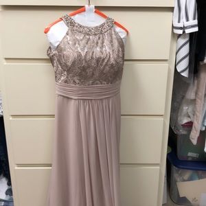 Eliza J champagne formal